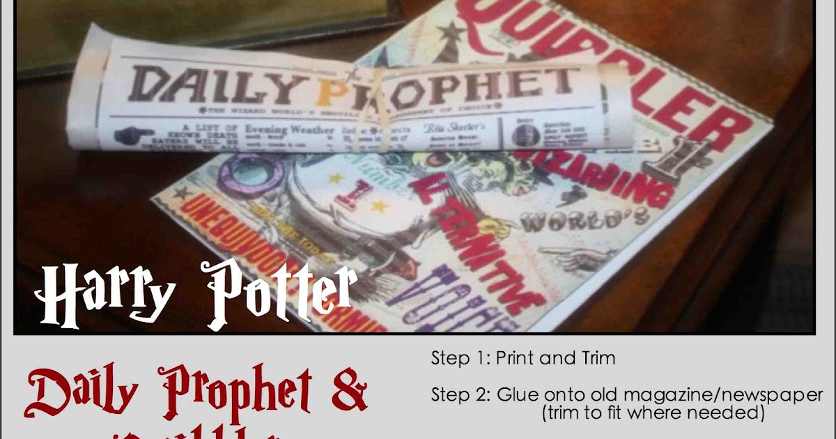 basically Lovable and Straightforward: Harry Potter Day-to-day Prophet Quibbler graphic regarding Daily Prophet Printable referred to as simply Cute and Uncomplicated: Harry Potter Everyday Prophet Quibbler