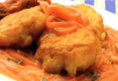 Cubierto de camarones recetas