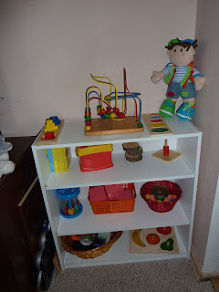 Montessori Toddler Shelf
