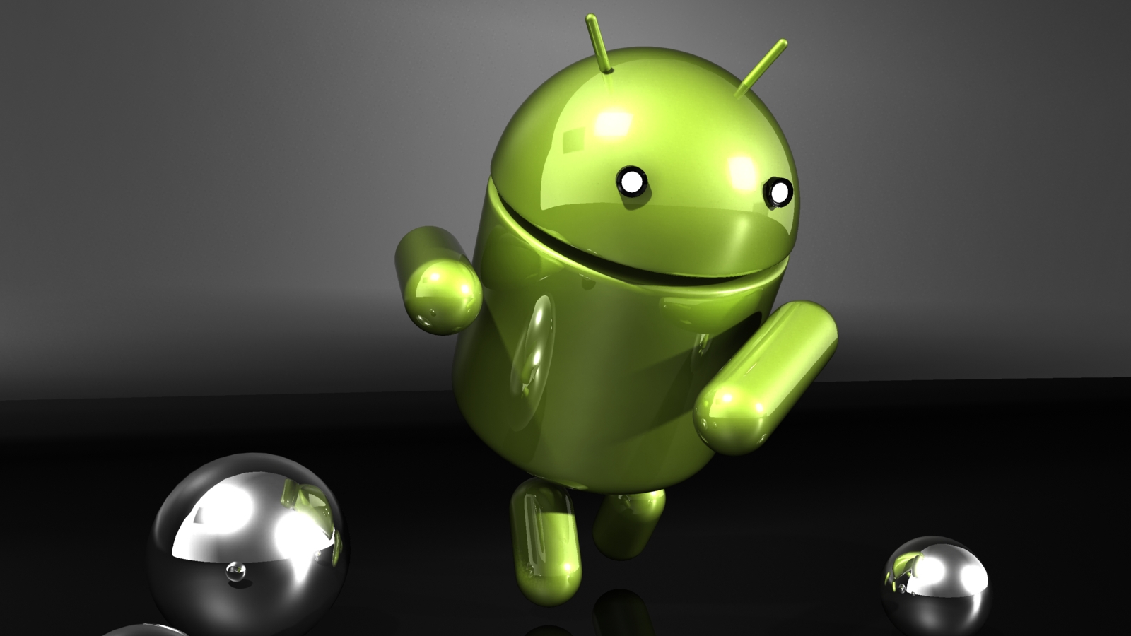 Dancing Android HD Wallpaper