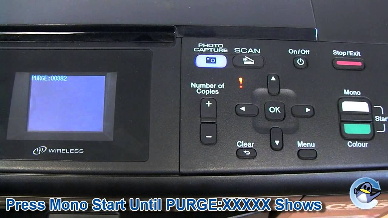 IT Solution & Diary The ink absorber near full Brother DCPJ125