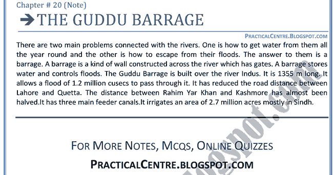 Guddu barrage water level today picture