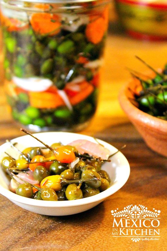 Pickled Bird PeppersChile de Monte En Vinagre Mexico In My Kitchen