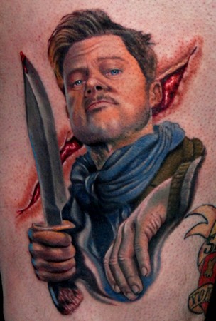 filmes, tatuagens, imagens, cinema, bastardos inglórios, 25 tatuagens baseadas em filmes, arte corporal cinematográfica filmes, tatuagens, imagens, cinema, bastardos inglórios, 25 tatuagens baseadas em filmes, arte corporal cinematográfica, eu adoro morar na internet