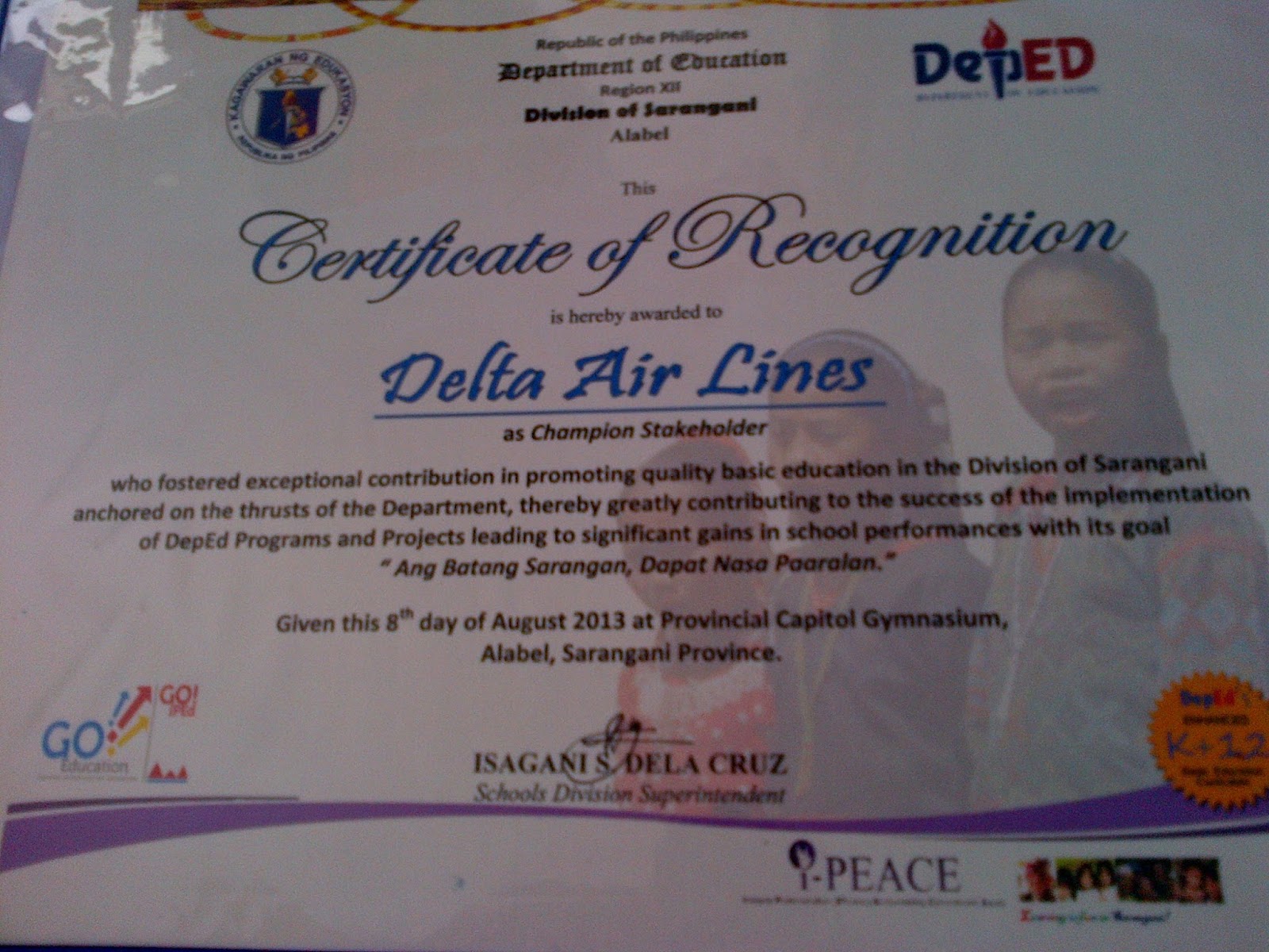 Featured image of post Certificate Of Recognition Deped Download for free editable certificate templates free certificate templates from deped tambayan that you can use to make formal awards looking for editable certificates