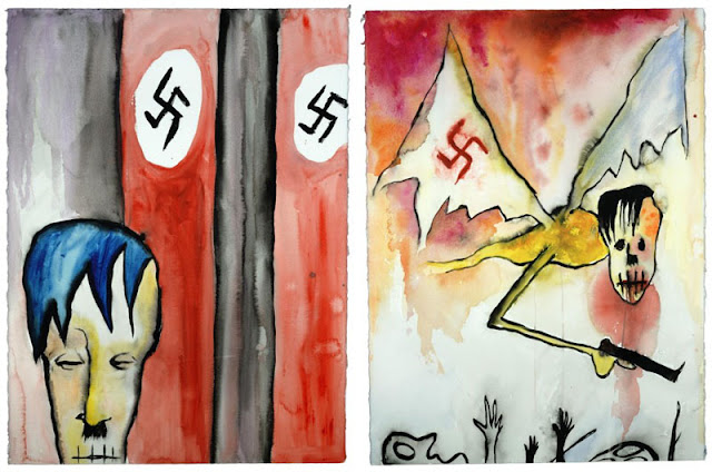 Pinturas Hitler Takes A Nap e Vampyr
