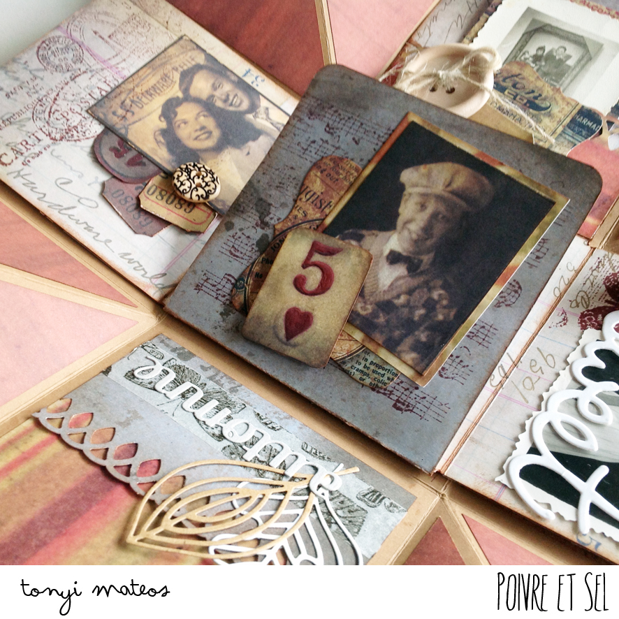 Poivre et Sel Scrap Explosion Box VINTAGE