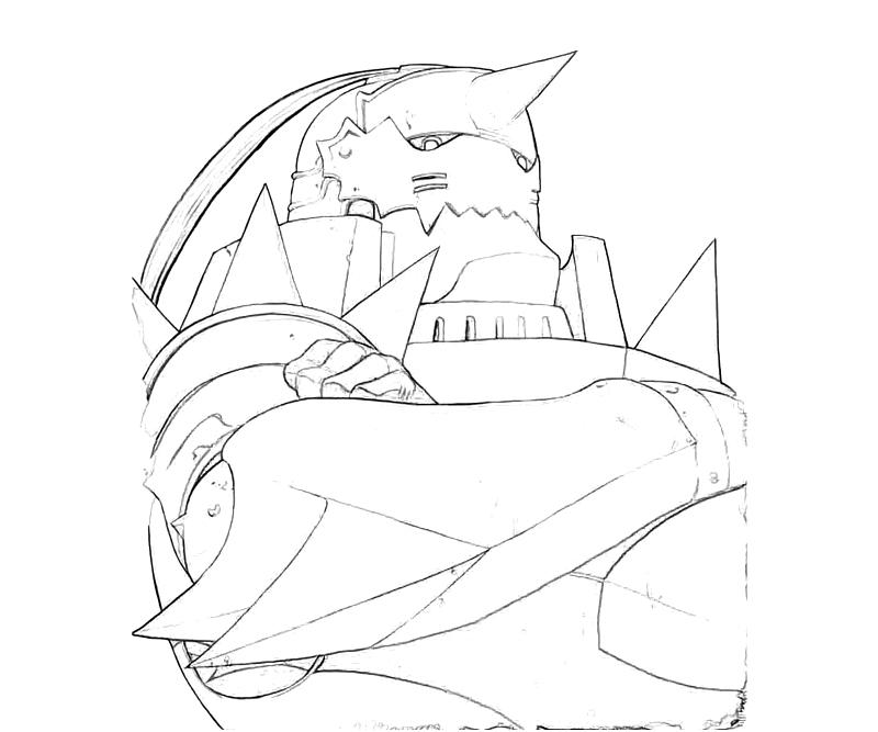 Printable Fullmetal Alchemist Alphonse Elric Robot Coloring Pages printable-fullmetal-alchemist-alphonse-elric-robot-coloring-pages