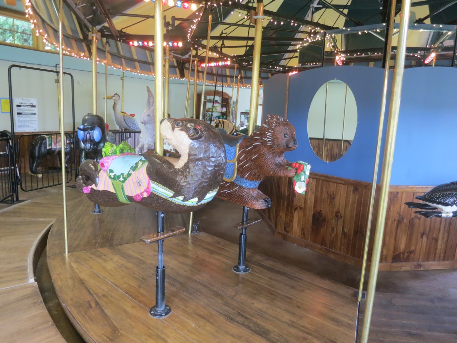 Tom The Backroads Traveller Adirondack Carousel