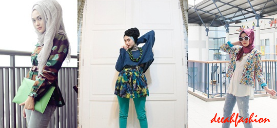 Funky Hijab Style Trend Jilbab Unik 2014 Funky Hijab Style Trend Jilbab Unik 2014
