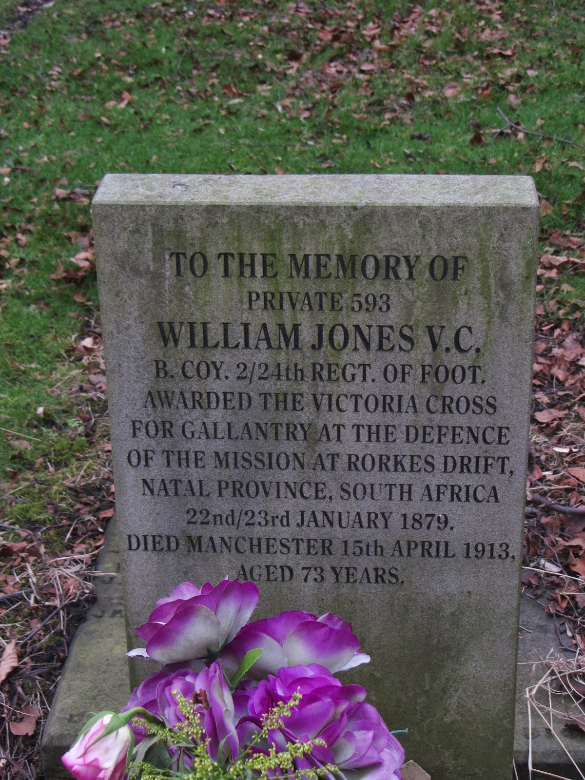 wargames and walking More Rorkes Drift veterans Graves. William Jones