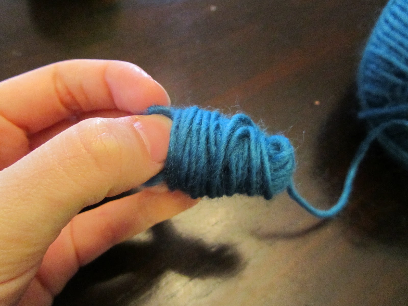 created blissfully Felt Dryer Balls Tutorial