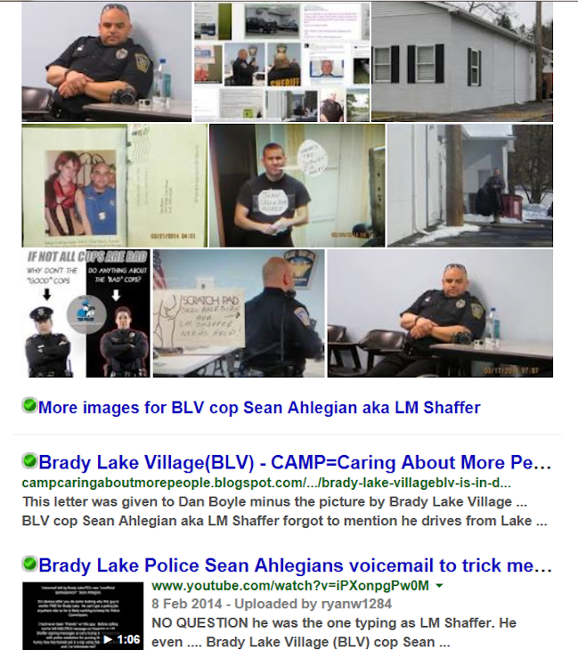 Here's a good reason for Brady Lake Village to use the PC Sheriff for police protection.