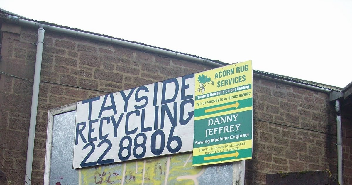Quirky Dundee The recycling centre