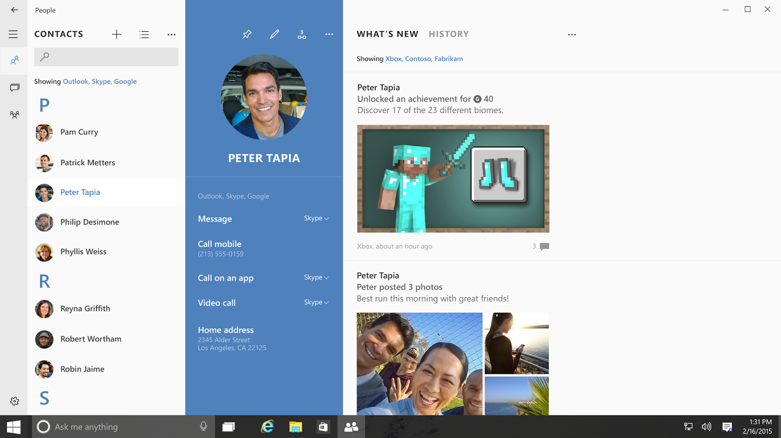 Servicio de VoIP en Windows 10