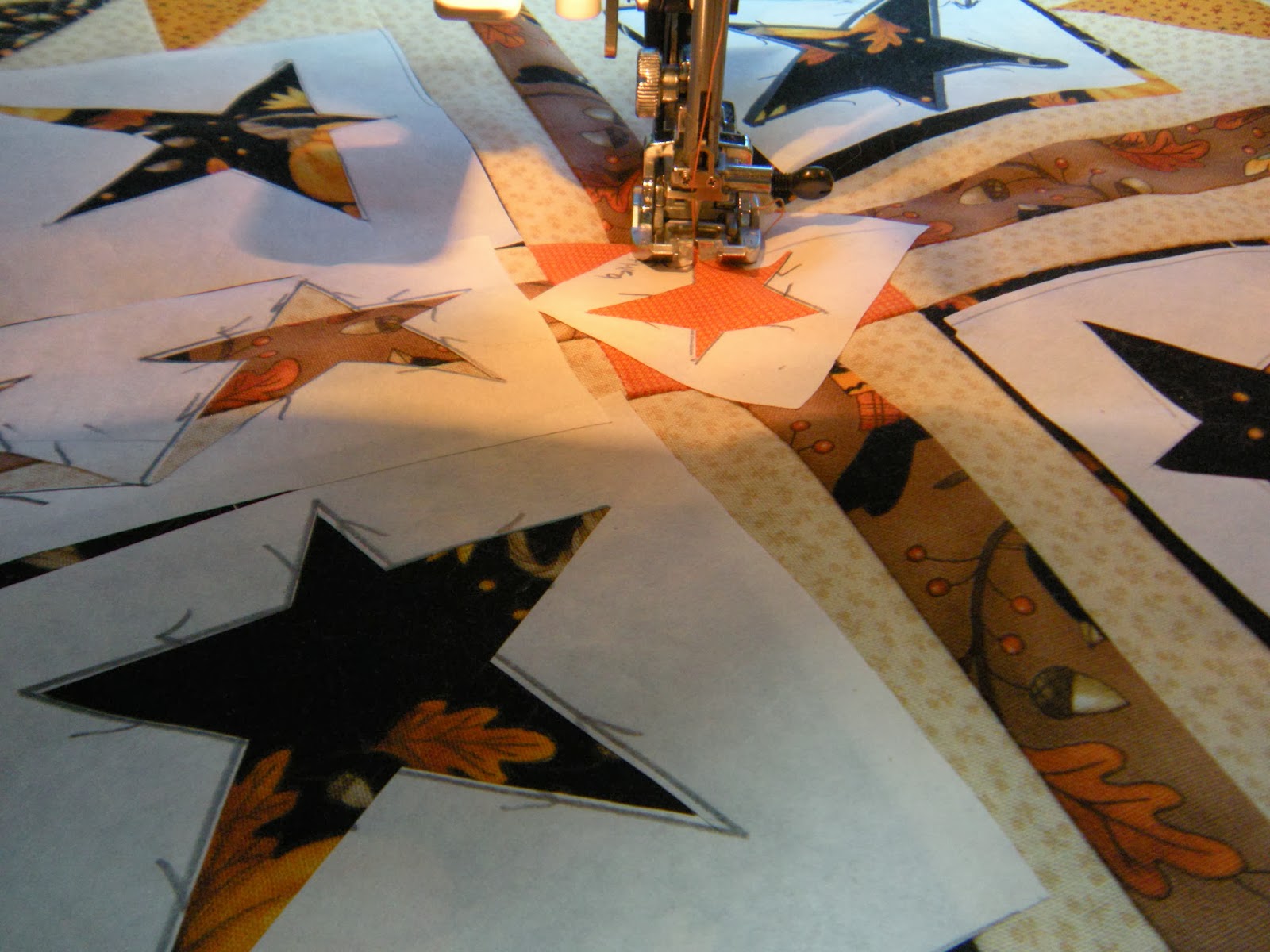 Life in the Scrapatch Quilting with Freezer Paper Templates