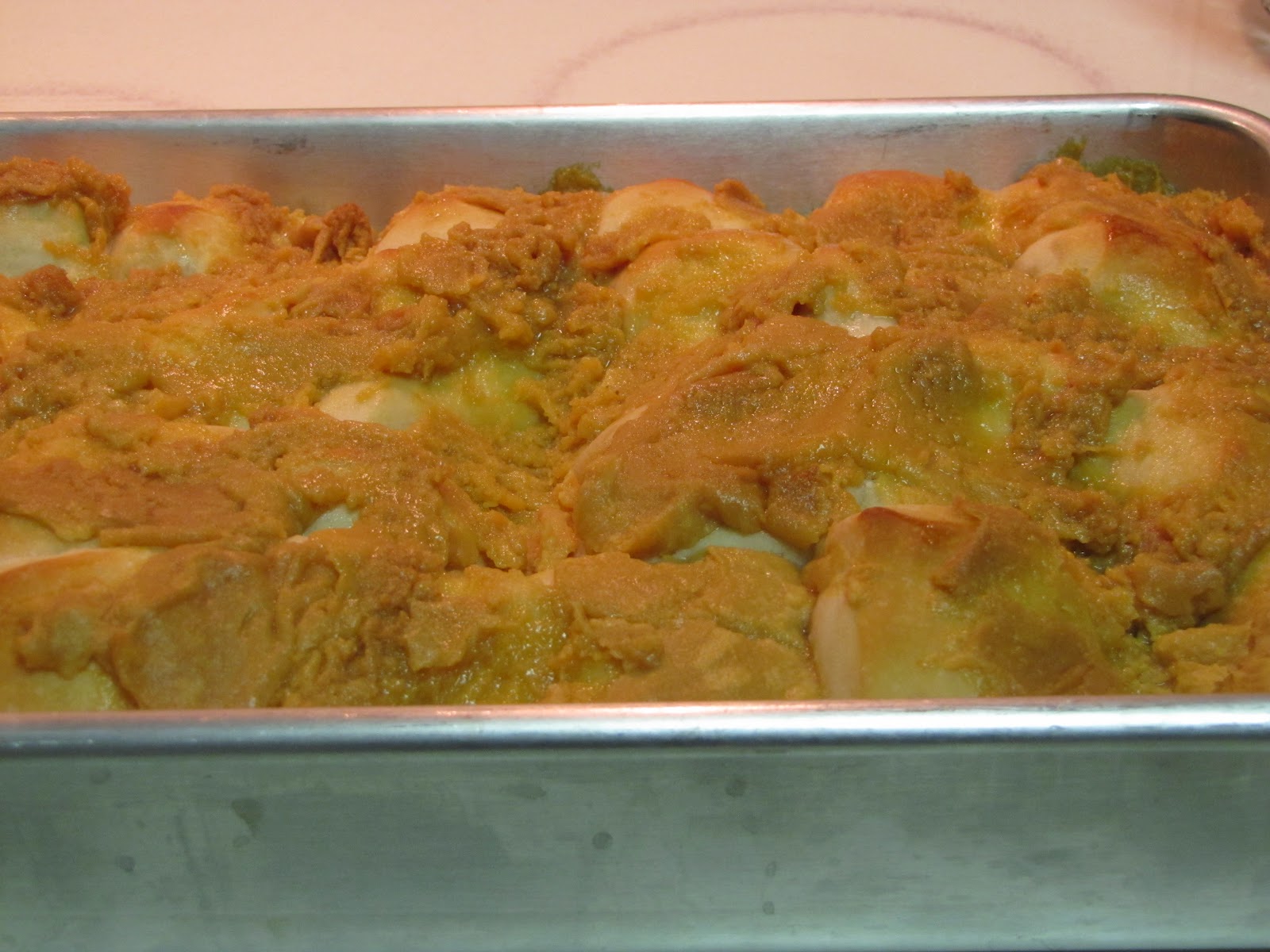 Following Mrs. Sundberg Caramel Rolls Using Frozen Bread Dough