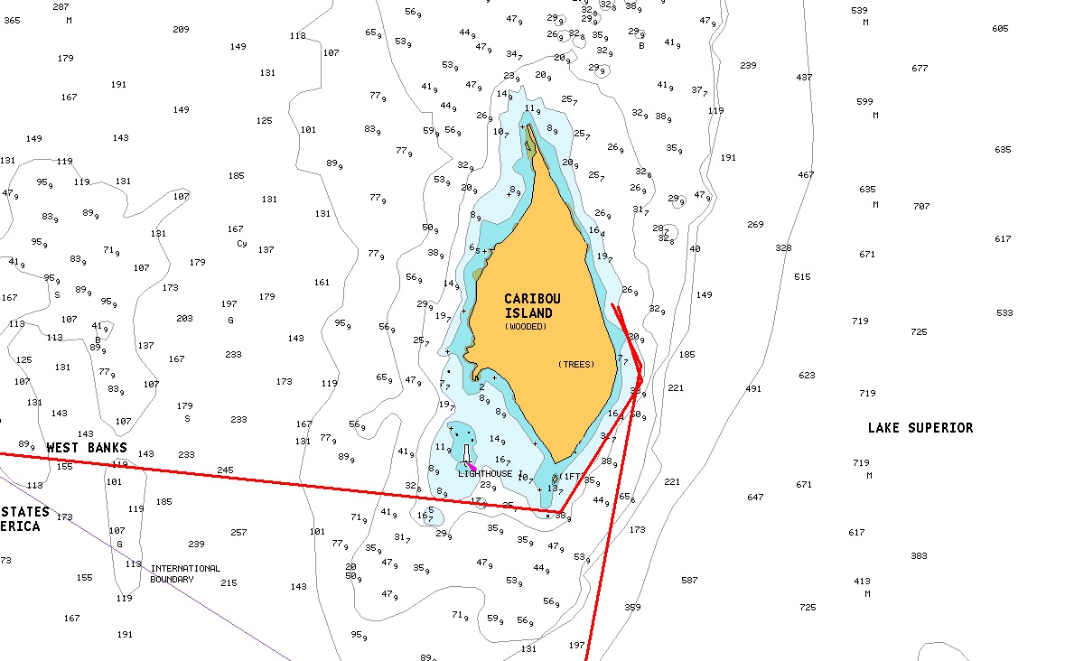 Voyages of S/V Dash Caribou Island