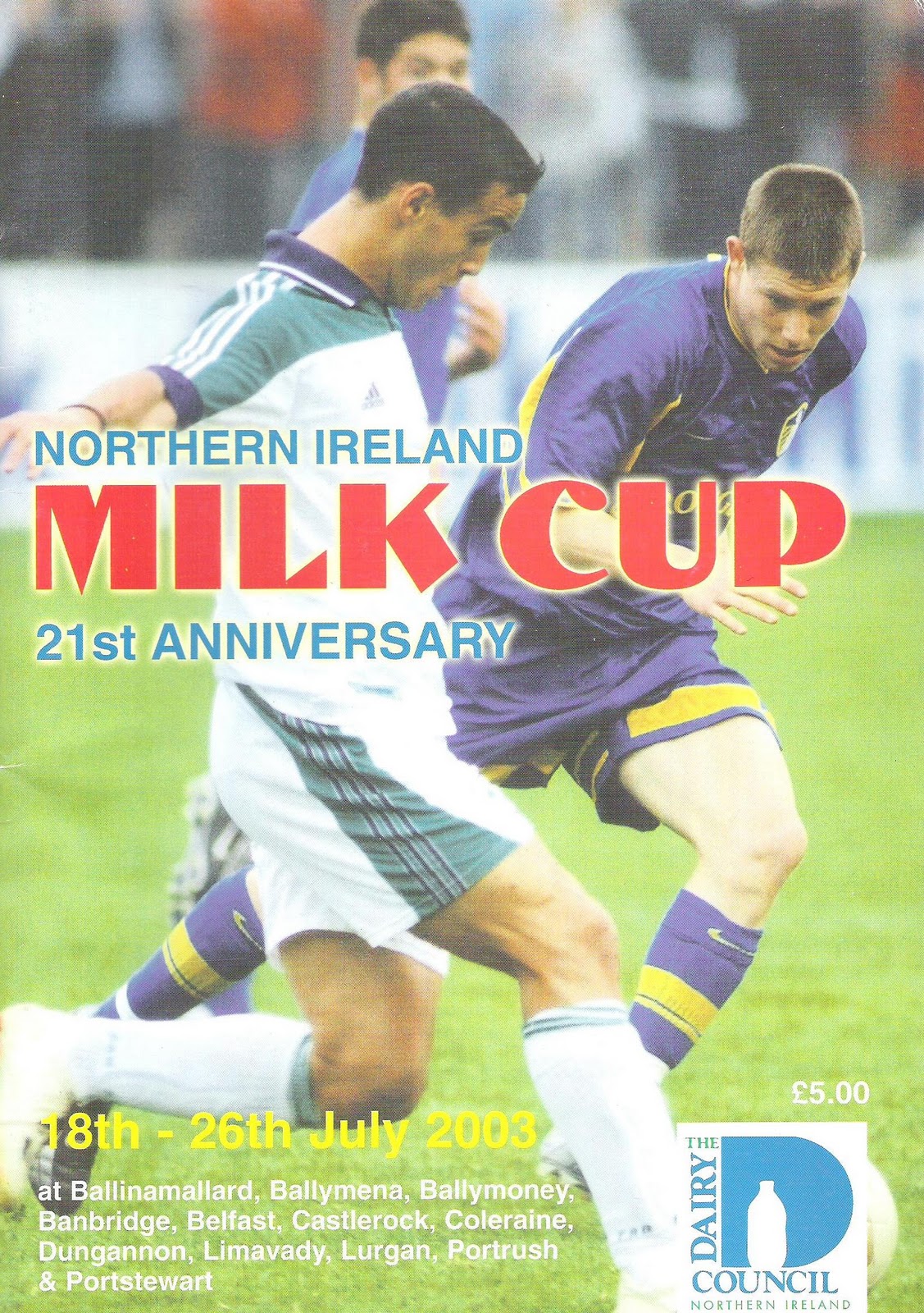 NIFG Northern Ireland Results in the Milk Cup Elite Section