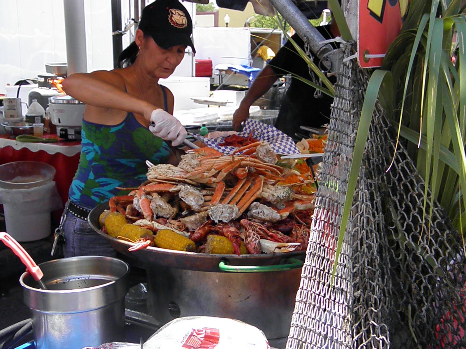 to Glass of Sweet Tea Blue Crab Festival..in Palatka Florida
