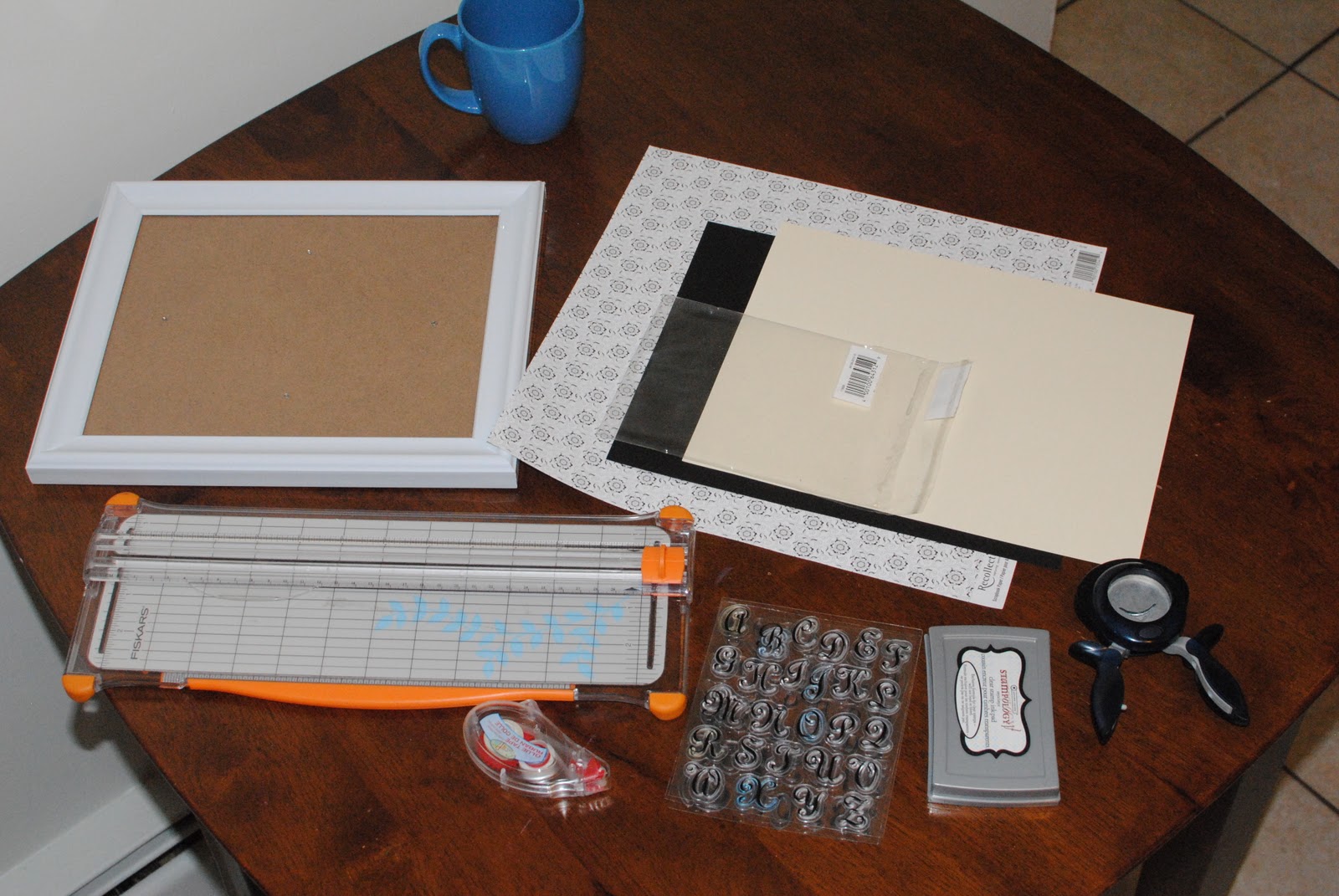 Venassa B Creations DIY Dry Erase Message Board