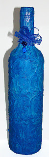 Garrafa com textura