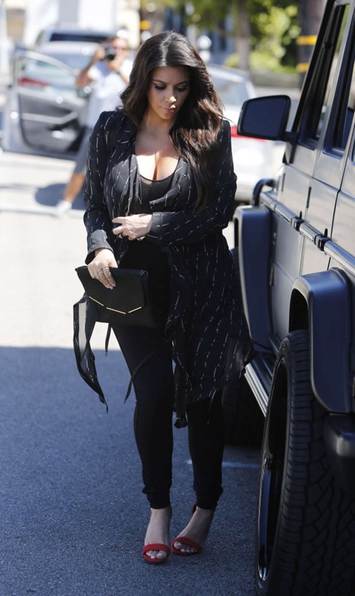 Kim Kardashian Out in West Hollywood