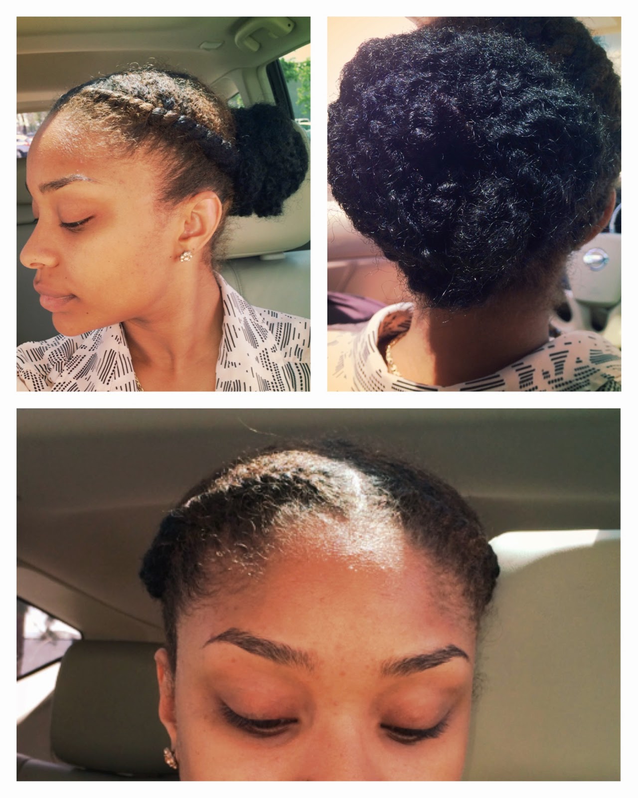 Wearing Her Crown Protective Styles For The Awkward Length