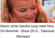 VG-SOMMER-SHOW - SANDRA LYNG - VIDEO! 2015