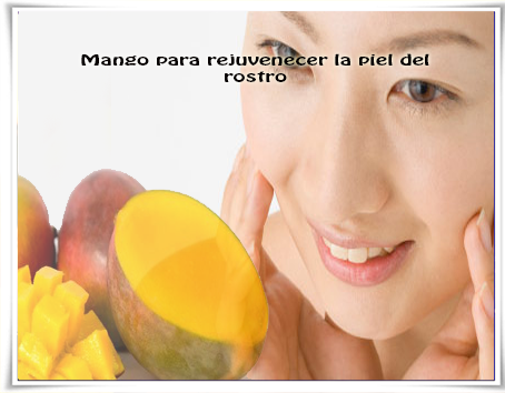 Mango para rejuvenecer la piel del rostro Belleza facial, cuidados del rostro, mango