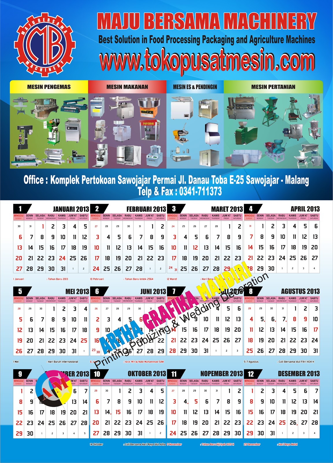 Kalender 2013