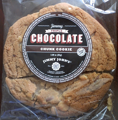 jimmy john chunk triple chocolate cookie