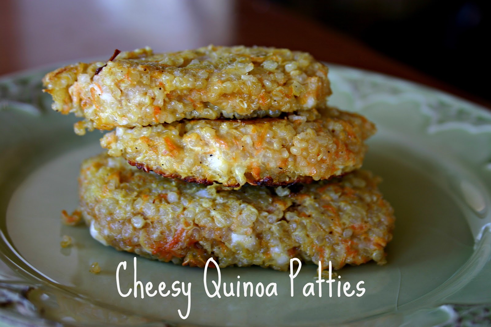Sunshine and Stovetops Cheesy Quinoa Patties