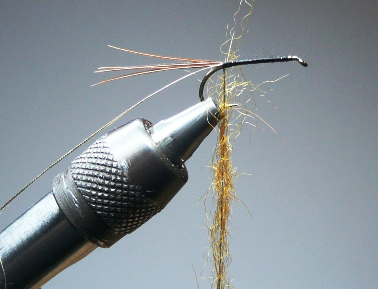 A FLY TYING JOURNAL Tying the Golden Olive Dabbler
