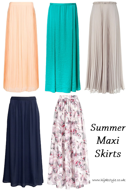summer maxi skirts uk
