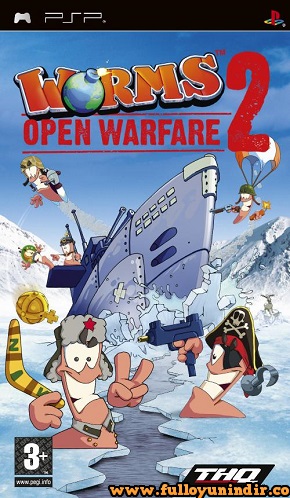 Worms Open Warfare 2 PSP