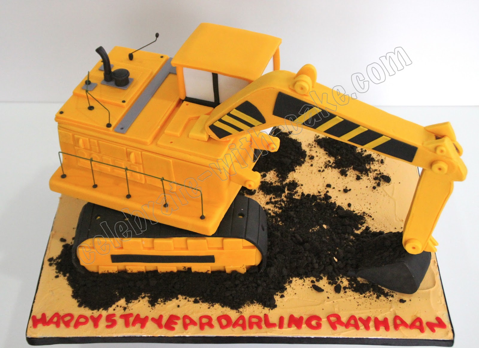 Excavator Cake