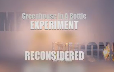 Greenhouse Effect Experiment Jar