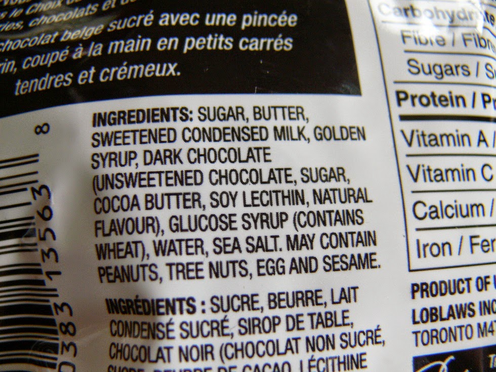 The Ultimate Chocolate Blog New Chocolate Fudge by President's Choice with Natural Ingredients