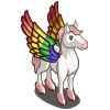 Farmville Rainbow Pegasus