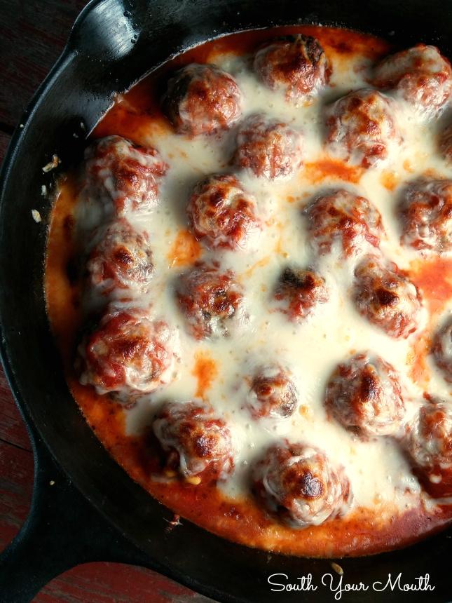 Baked Meatballs with Mozzarella South Your Mouth Bloglovin’