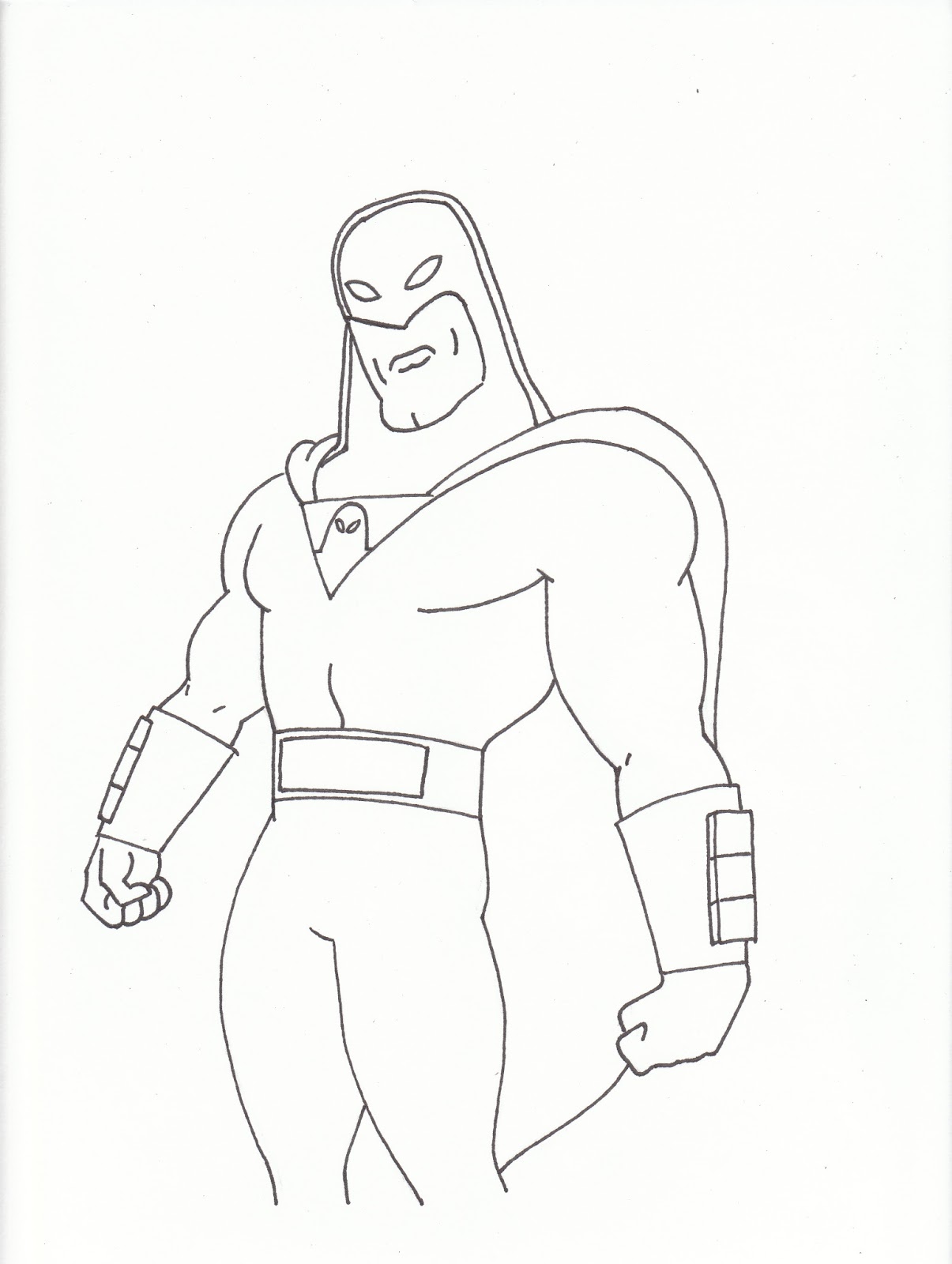 Spacegghost - Free Coloring Pages