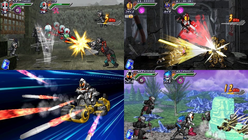 Download Game Kamen Rider Chou Climax Heroes Psp Iso