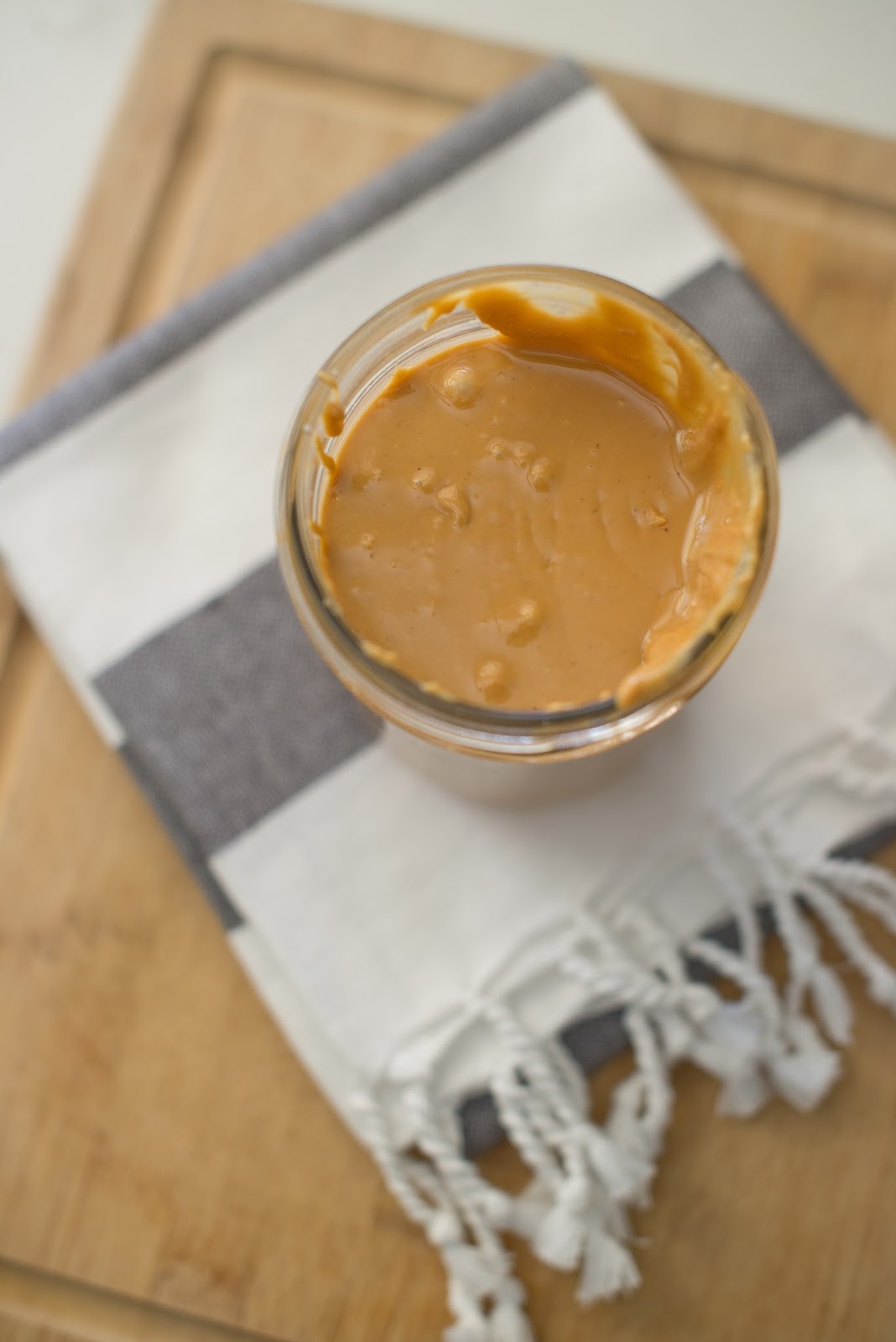 Domestic Fashionista Making Homemade Peanut Butter in the Vitamix