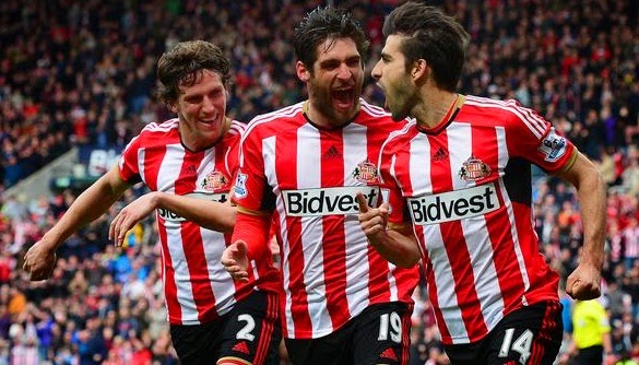 Sunderland Celebrating goals Sunderland Celebrating goals