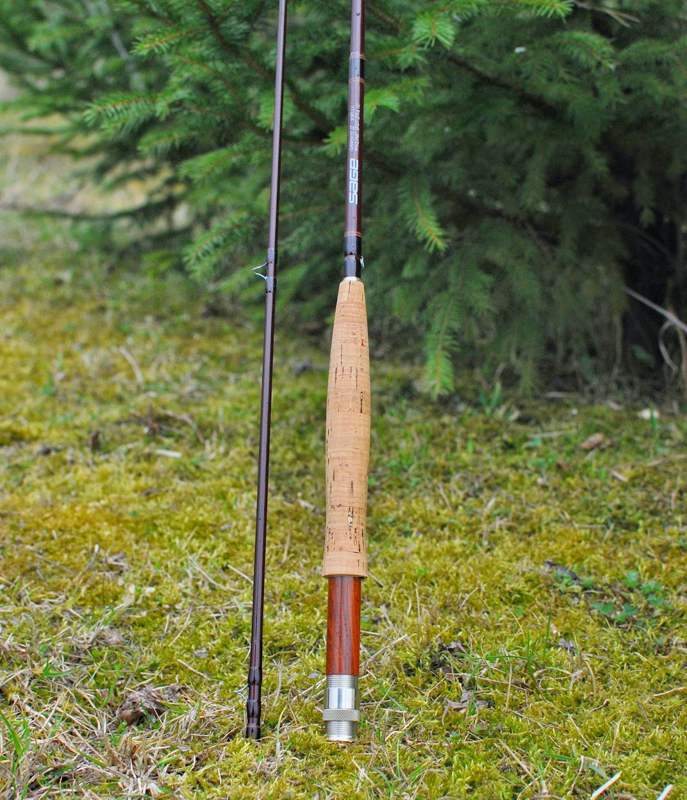Handcrafted graphite and fiberglass fly rods: Sage 490 LL. A classic  revamped.