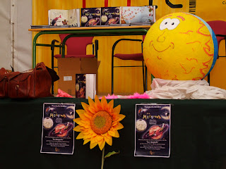 Presentación de LOS MEAGRADA en la Feria del Libro de Cuenca Los Meagrada, Gracia Iglesias, Susana Rosique, Álvaro Fierro, Feria del Libro de Cuenca, Editorial Bornova, Ballena de Cuentos
