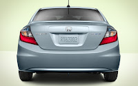 2012 Honda Civic Hybrid Back View