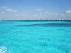 Cancun - on way to Isla Majeures