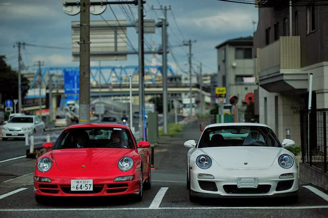 997ポルシェ　前期と後期のデザイン